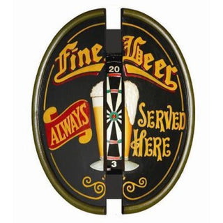 Fine Beer Dartboard Cabinet